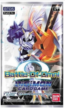 Digimon BT05 Battle of Omni Booster Pack